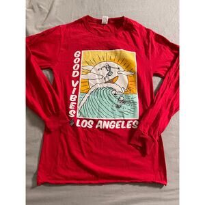 Good Vibes Long Sleeve Shirt SZ S